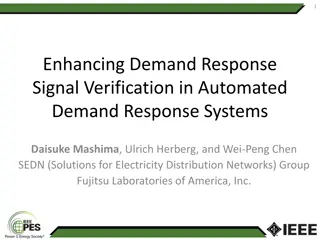 Enhancing Demand Response Signal Verification in Automated Systems