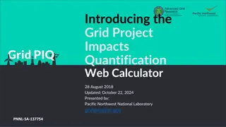 Introducing Grid Project Impacts Quantification Web Calculator