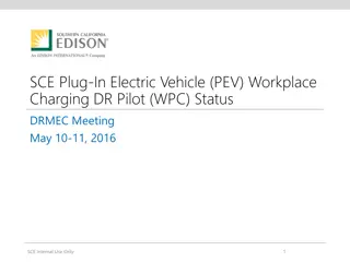 PEV Workplace Charging Pilot Overview