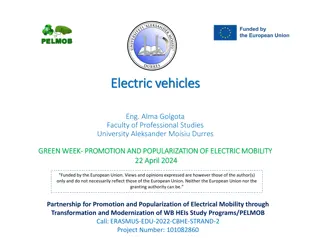 Promotion and Popularization of Electric Mobility through Partnership for Transformation and Modernization