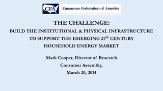 Supporting the 21st Century Household Energy Market