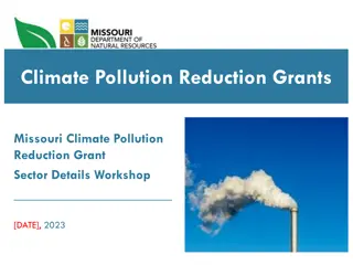 Volkswagen Trust Climate Pollution Reduction Grants Workshop