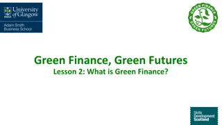 Introduction to Green Finance Strategies