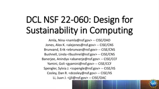 Design for Sustainability in Computing