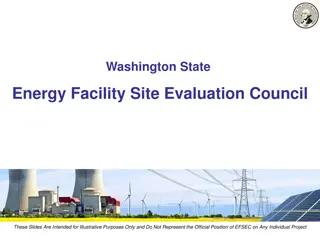 Washington State Energy Facility Site Evaluation Council Overview