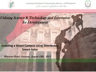 Enabling Smart Solar Campus Development and Innovation
