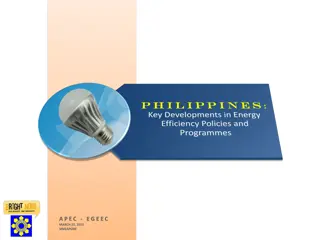 Energy Efficiency Policies Implementation Overview
