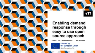 Enabling Demand Response through Easy Open-Source Approach