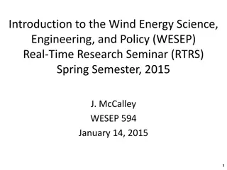 Wind Energy Science, Engineering, and Policy Overview