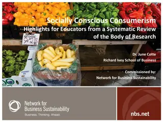 Socially Conscious Consumerism Insights for Educators