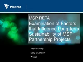 Factors Influencing MSP Projects' Long-term Sustainability