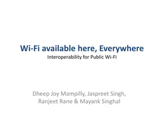 Wi-Fi available here, Everywhere