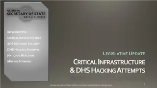 Critical Infrastructure and Network Security Updates