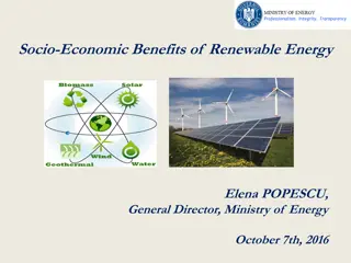 Maximizing Socio-Economic Benefits of Renewable Energy