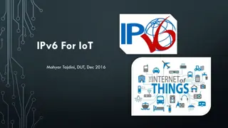 IPv6 for IoT - The Future and Benefits