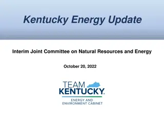 Kentucky Energy Update - Coal Industry Statistics