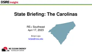 State Briefing: The Carolinas Clean Energy Update