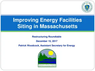 Energy Facilities Siting in Massachusetts: Key Insights
