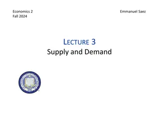 Economics: Markets, Supply, and Demand