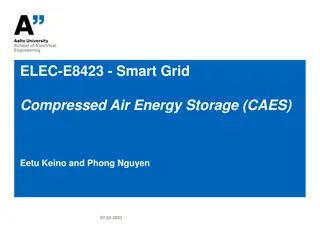 Compressed Air Energy Storage (CAES)