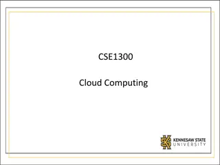 Introduction to Cloud Computing