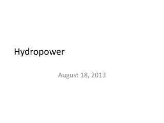 Hydropower: Harnessing Nature's Energy for Electricity Generation