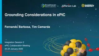 Grounding Considerations in ePIC Collaboration Meeting
