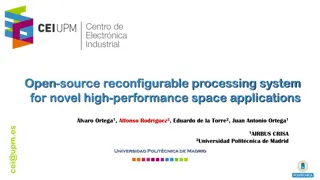 Open-Source Reconfigurable Processing System for Novel High-Performance Space Applications