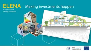 ELENA Investment Programme for Sustainable Energy in Urban Areas