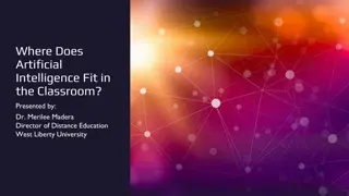 Artificial Intelligence in the Classroom: Applications and Evolution
