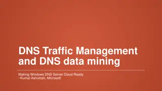 DNS Traffic Management and Data Mining for Windows Server