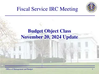 Fiscal Service IRC Meeting