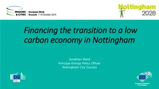 Financing the Transition to a Low-Carbon Economy in Nottingham