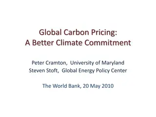 Global Carbon Pricing: A Better Climate Commitment