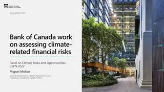 Bank of Canada Climate Risk Assessment