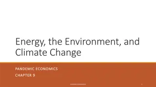 Impact of Pandemics on Global Environment and Economy