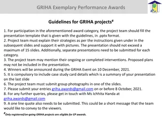 GRIHA Exemplary Performance Awards