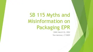 Myths and Misinformation on Packaging EPRSWAC