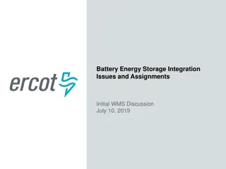 Battery Energy Storage Integration Issues