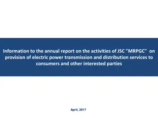 Annual Report on JSC 