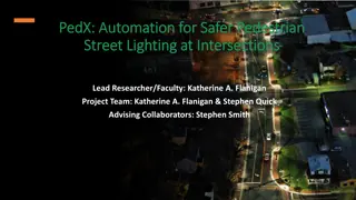 Automation for Safer Pedestrian Street Lighting at Intersections