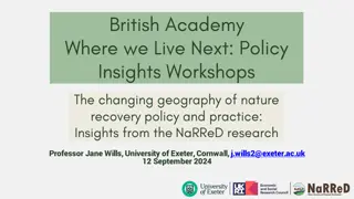 Nature Recovery and Regional Development: Exploring Intersection Between NR and Socio-Economic Paths