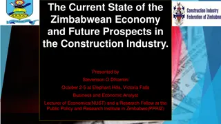 Zimbabwean Economy and Construction Industry Outlook