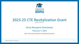 CTE Revitalization Grants - Empowering Marginalized Students