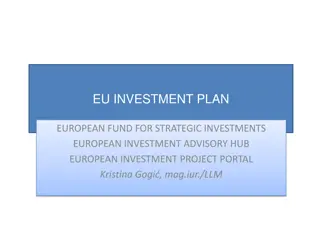 European Investment Plan & EFSI Overview