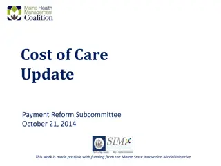 Healthcare Cost Workgroup: Strategies to Reduce Costs