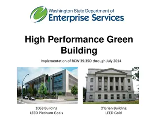 High Performance Green  Building