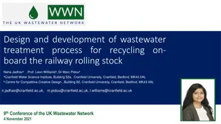 Wastewater Treatment Process for Railway Rolling Stock