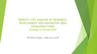 Benefit-Cost Analysis of RDI Infrastructures in Europe 2020