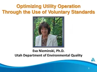 Optimizing Utility Operation  Through the Use of Voluntary Standards